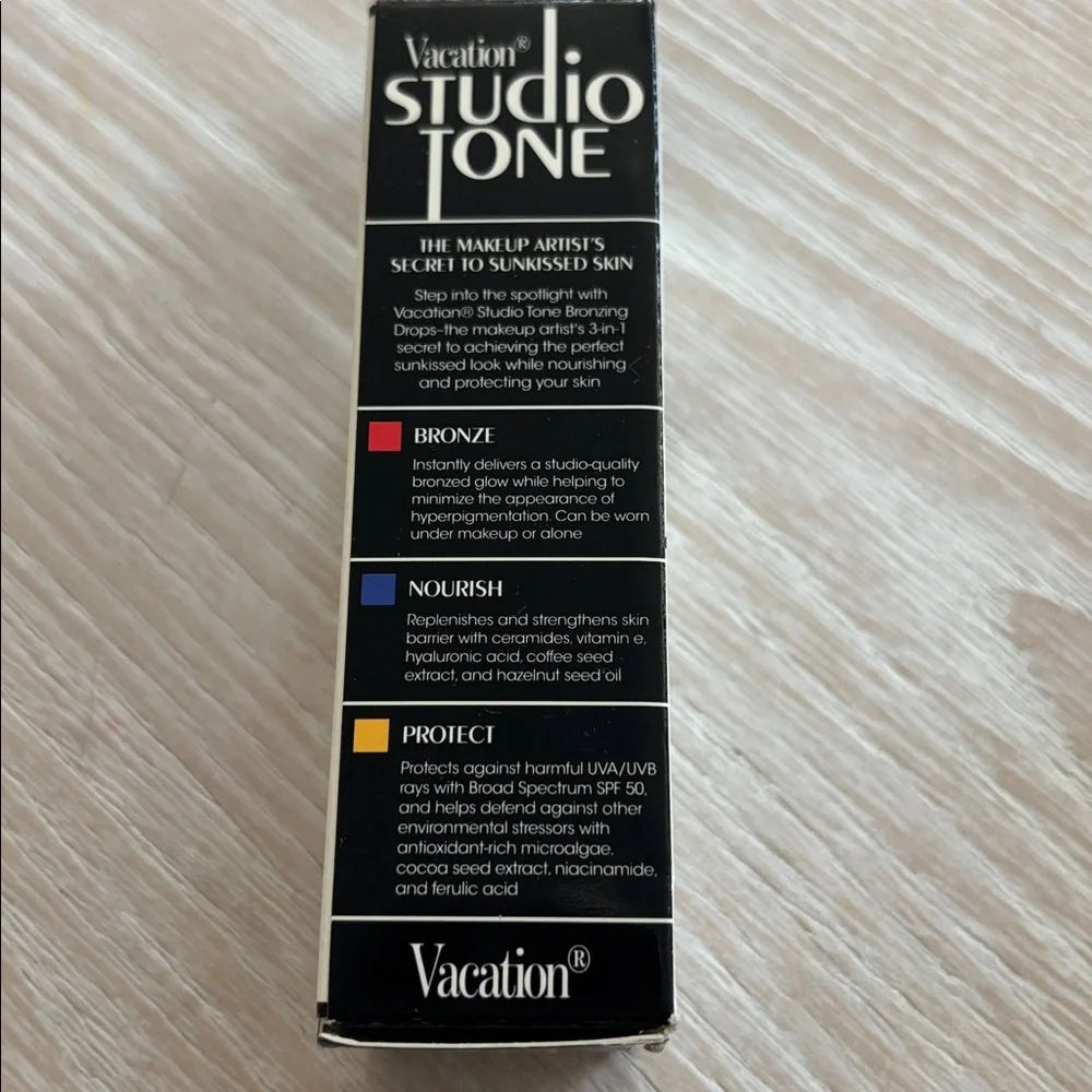 Vacation Studio Tone SPF 50 Sunscreen